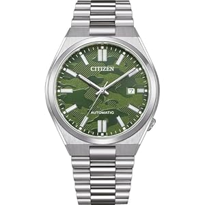 Montre Citizen Tsuyosa Vert-Camo (NJ0159-86X)